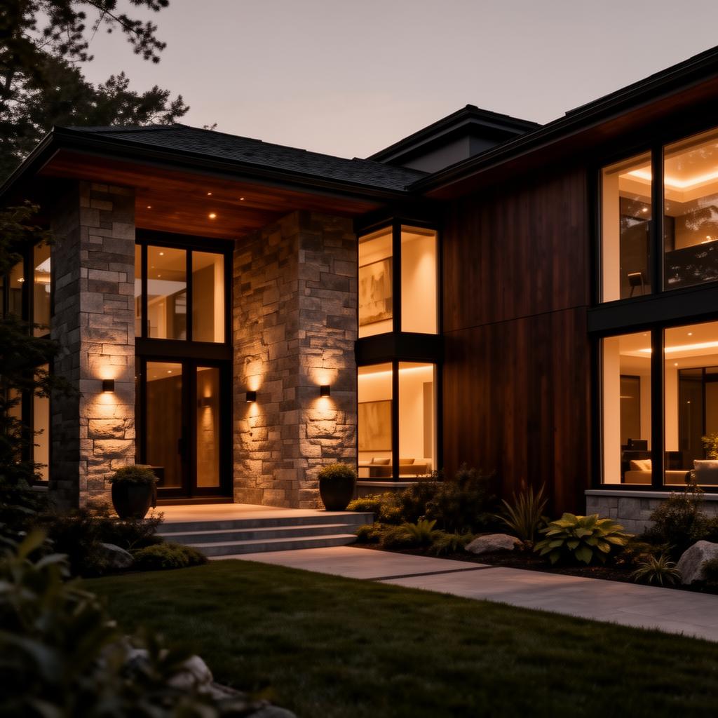 Featured custom home